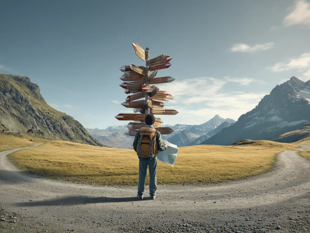 karling1 19037 photography. a lost hiker from behind standing i 6b67ef79 08c5 4559 8bed 64edc4571ab0