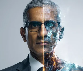 anthonydh. a hyper realistic vertical split portrait of a man. 4dac0bcb c324 45f0 8dec 70f0d64b9703